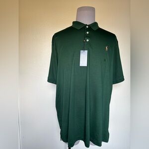 Polo by Ralph Lauren Men's Dark Green Polo Shirt